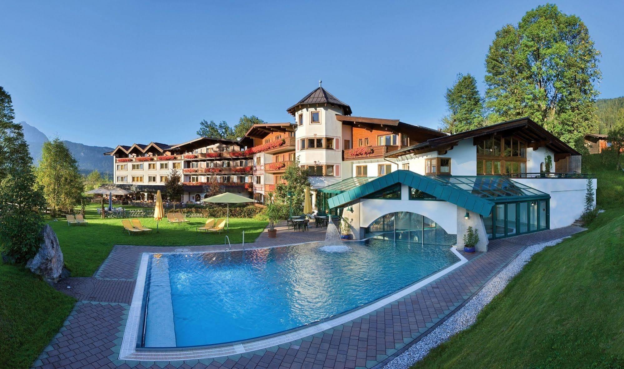 Erlebnishotel Kitzbuhler Horn Oberndorf in Tirol Exteriör bild